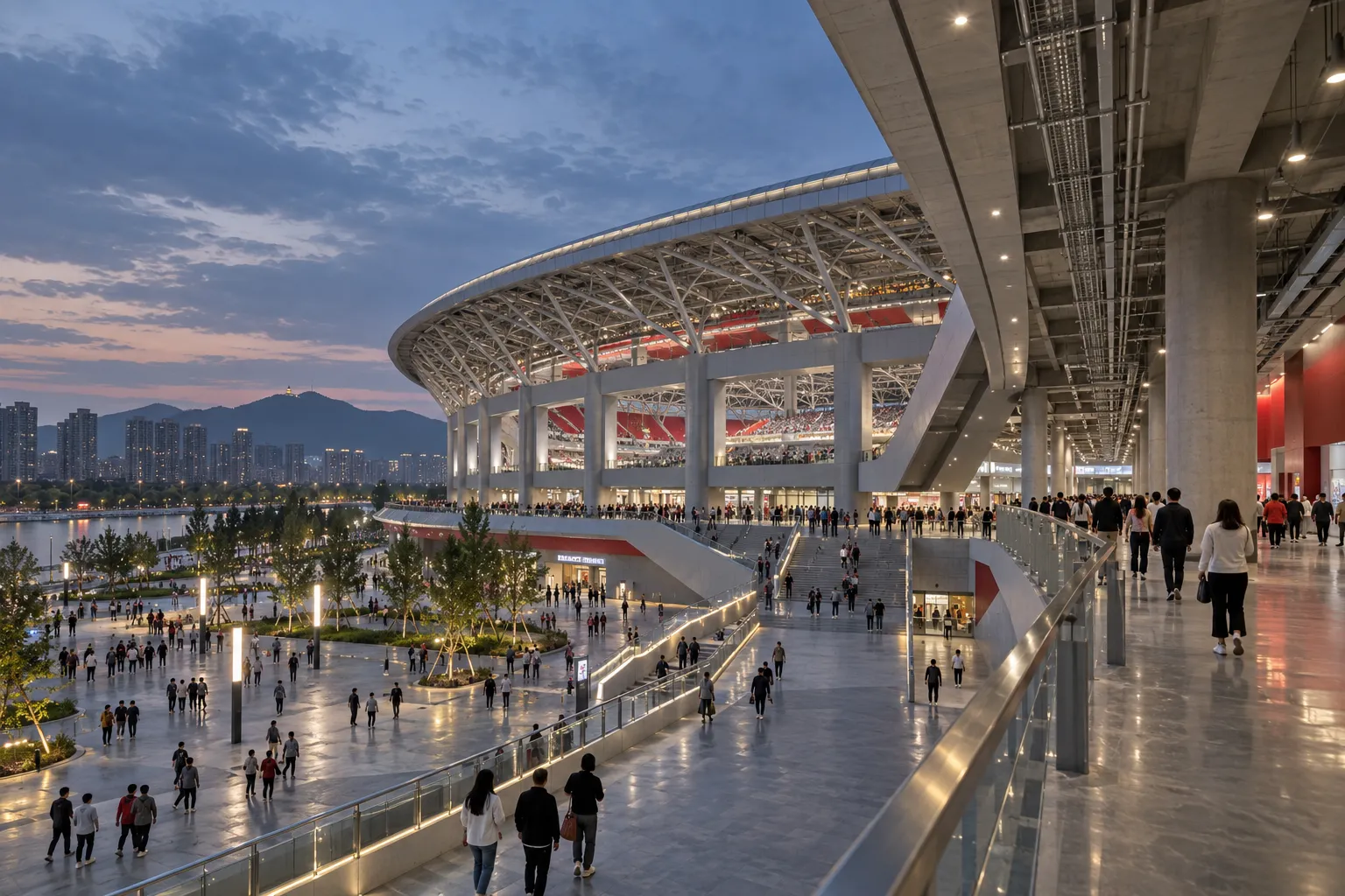 Quzhou Sports Center project